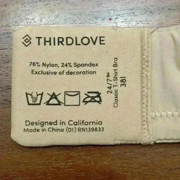 NWT Third Love 24/7 Classic T-Shirt Bra - Picture 10 of 10